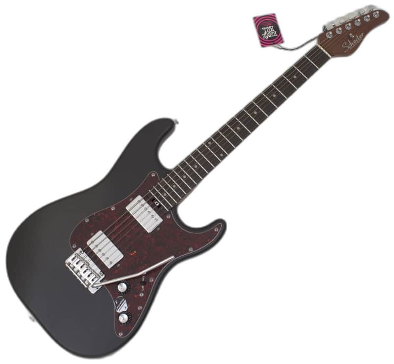 Schecter Jack Fowler Traditional Guitar Black Pearl B-Stock 3306 image 1