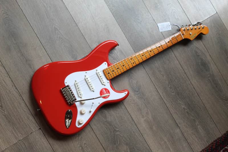 SQUIER Classic Vibe '50s Stratocaster, Fiesta Red, 3, 46 KG image 1