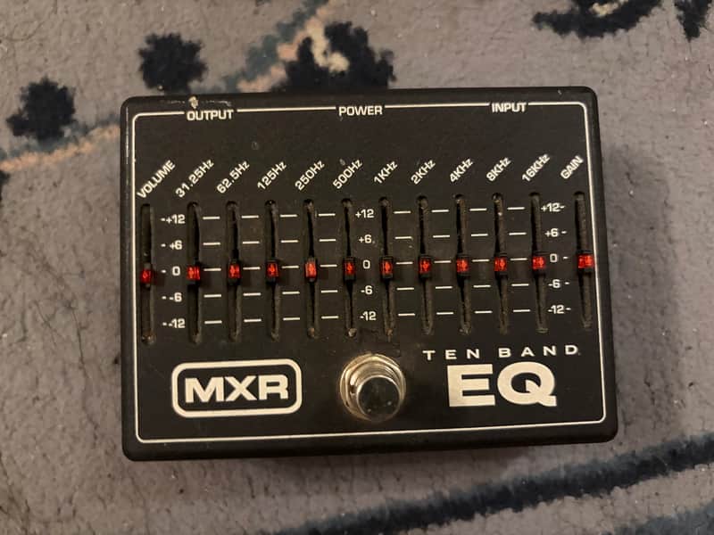 MXR M108 Ten Band EQ 2010 - 2016 - Black image 1