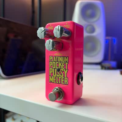 Limited Edition Steel Panther Platinum Pocket Pu$$y Melter Distortion Pedal image 2