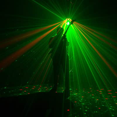 (2) Chauvet DJ Swarm Wash FX ILS 4-in-1 Effect Fixtures with Stand image 3