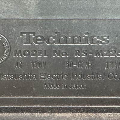 Technics RS-M226 Cassette Deck Tested w/ Original Box Manual Dolby B/C Japan image 8