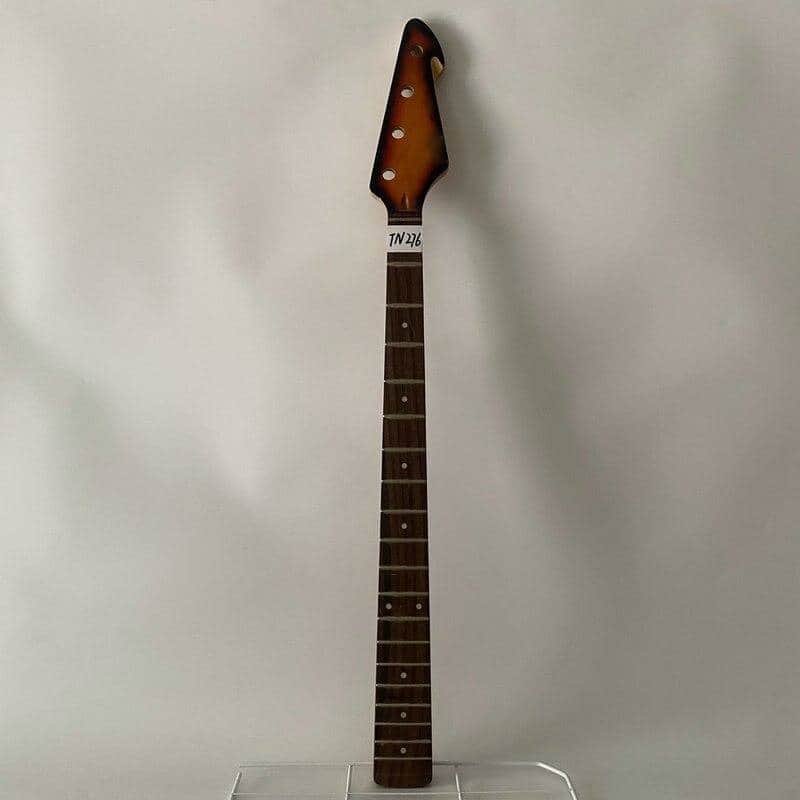 Tobacco Burst Headstock 4 String Bass Guitar Maple Neck, Rosewood Fingerboard image 1