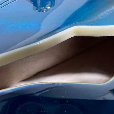 Olson 12 String Semi-Hollow Electric Guitar - Blueburst image 14