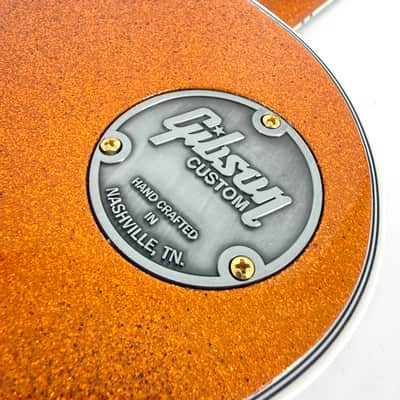 2024 Gibson Custom Made to Measure Les Paul Custom - Orange Sparkle image 10