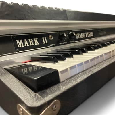Rhodes Mark II Stage 73-Key Electric Piano 1983 - Black Flat Top image 1