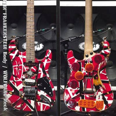FRANKENSTRAT w/EVH WOLFGANG STANDARD NECK & FLOYD ROSE BODY =VAN HALEN= EVH 5150 image 13