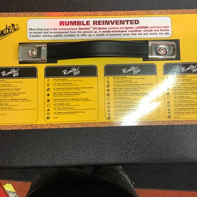 Fender Rumble 100 V3 100-Watt 1x12 Bass Combo Black image 2