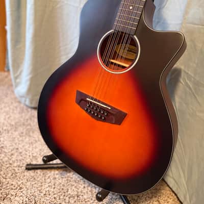 D'Angelico Premier Fulton LS 12-String 2021 - Satin vintage sunburst image 2