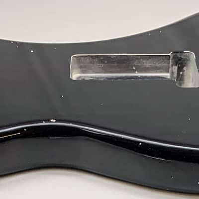 3lbs 15oz BloomDoom Nitro Lacquer Aged Relic Black S-Style Vintage Custom Guitar Body image 11