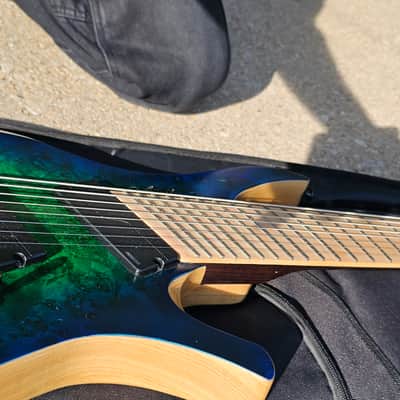 Agile 8 String Multi-Scale Fan Fret Stainless Fret Fishman Fluence image 2