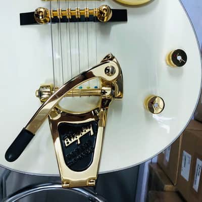 Gretsch G6134T-58 Vintage Select '58 Penguin with Bigsby 2018 - Present - Vintage White image 5