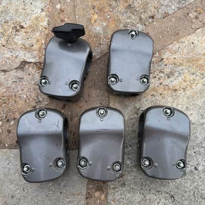 5 Roland V Drum Rack Clamp Arm Bar Mounts T Clamps 1.5" METAL VER MDS TD 20