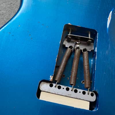 MJT Stratocaster body Lake Placid Blue nitro image 9