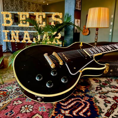 Rock Star owned 1956 Gibson Les Paul Custom Black Beauty Alnico-V image 5