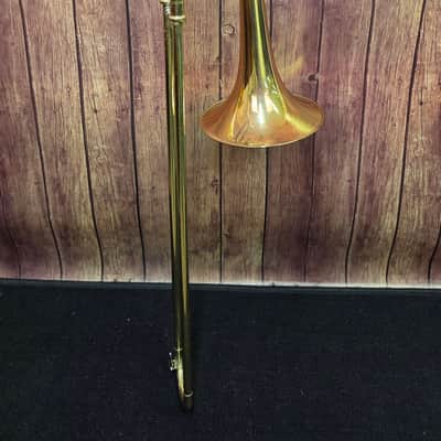 Yamaha YSL-356R intermediate F-Attachment Trombone - Made in Japan - Rose Brass Bell image 1