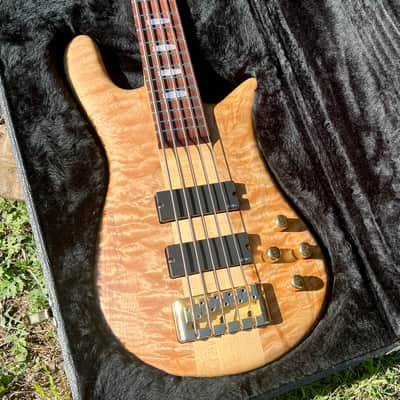 Spector Euro 5LX 2004 - Natural Satin Quilt Top Neck-Thru image 3