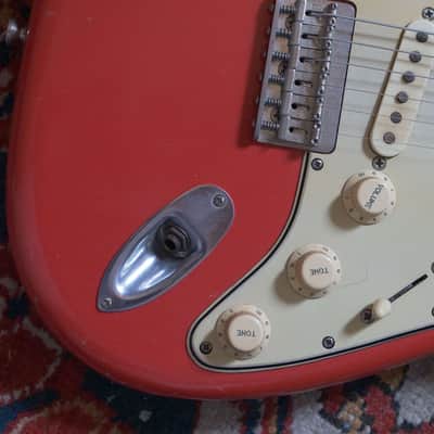MB Guitars 62-S  2024 - Fiesta Red Hardtail image 11