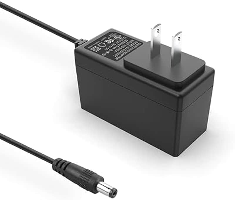 Guitar Pedal Power Supply, DC 9V, 1A, BOSS PSA Adapter 9V DC Power Supply Cord for Guitar Pedals Keyboard Pedalboard Boss PSA and More Required 9 Volt 1000mA 800mA - ?Tip Center Negative? Cable 6.6FT image 1