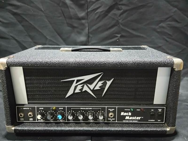 1984 Peavey Rock Master Vintage Tube Series 120-Watt Guitar Head image 1