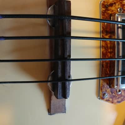 Royal Artist Bruno Rare 1960s Vintage Short-Scale Bass w/Gig Bag image 10