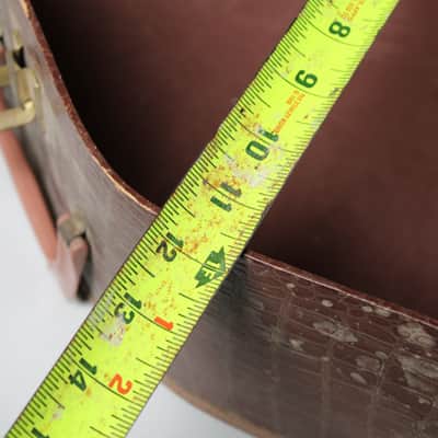 1950's/1960's Gibson LG-Style 'Alligator' Case Brown image 10