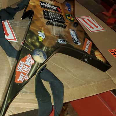 BC Rich Ironbird 2003 Body Art Space Face image 12