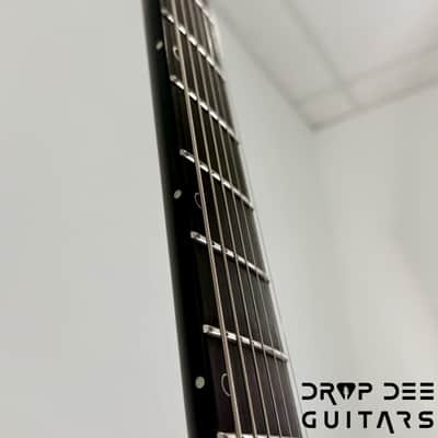 Schecter Diamond Series Keith Merrow KM-7 MK-III EX 7-String Baritone Electric Guitar - Satin Black Open Pore image 8