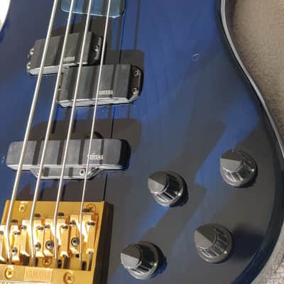 vintage 1990 Yamaha RBX 800 RBX800A trans midnight blue active PJ