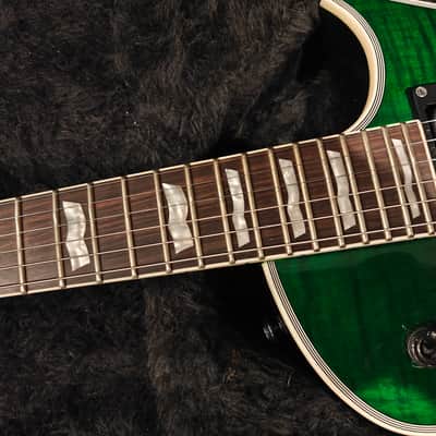 ESP LTD EC-1000 Deluxe See Thru Green 2020 image 5