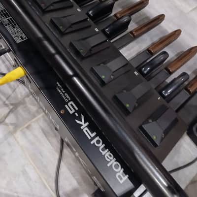 Roland PK-5 Dynamic MIDI Pedal Controller 1990 - 2005 - Black image 2