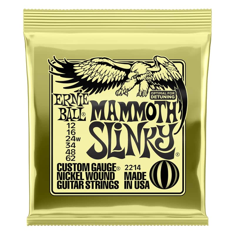 2010s Ernie Ball P02214 Mammoth Slinky Nickel Wound Electric G...