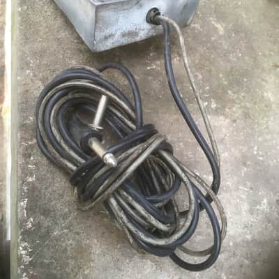Guild Reverb Tremolo foot switch 1950’s - aluminum silver image 5