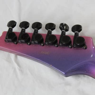 1985 Ibanez XV500 X-Series Made in Japan Rare Vintage Electric Guitar - Violet Halfburst Finish image 25