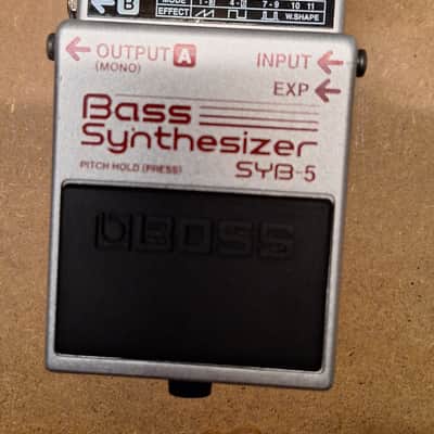 Boss SYB-3 Bass Synthesizer (Dark Gray Label) 1996 - 2001 - Silver image 10