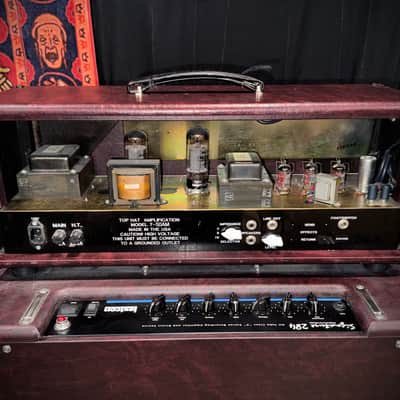 TopHat Ambassador 50 Head T-50AM 2004 Burgundy Boutique Very Nice image 6