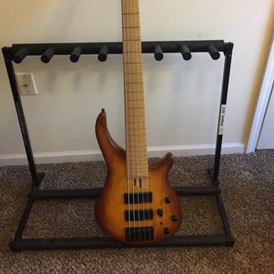 Warmoth Gecko 5 Wide Brown Burst image 4