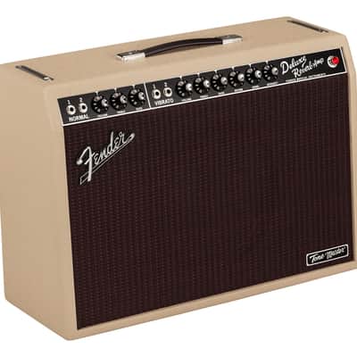 Used Fender Tone Master Deluxe Reverb 100-Watt 1x12" Combo Amp - Blonde image 3