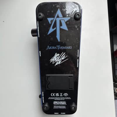 Dunlop AT95 Akira Takasaki Signature Cry Baby Fuzz Wah 2023 - Present - Blue image 4