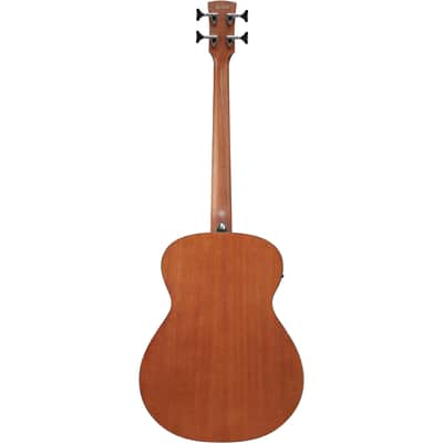 Ibanez PCB54E Grand Concert Acoustic-Electric Bass Guitar Open Pore Natural image 4