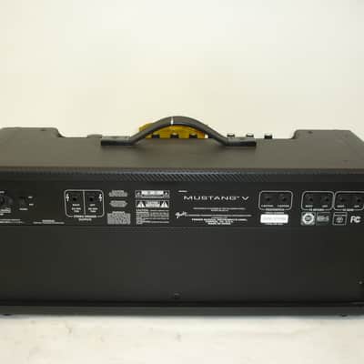 2011 Fender Mustang V 150-Watt Modeling Guitar Amp Head image 10