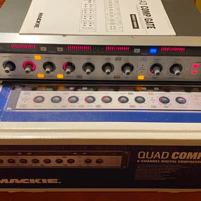 Mackie QUAD Comp/Gate 4-ch. Rack Mount Digital Compressor/Gate image 11