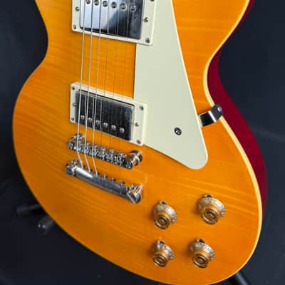Epiphone IGC 1959 Les Paul Standard Electric Guitar Lemon Burst Finish w/ OHSC image 7