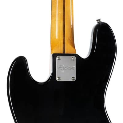 Squier Classic Vibe '70s Jazz Bass V (Black) - 5-String Electric Bass image 7