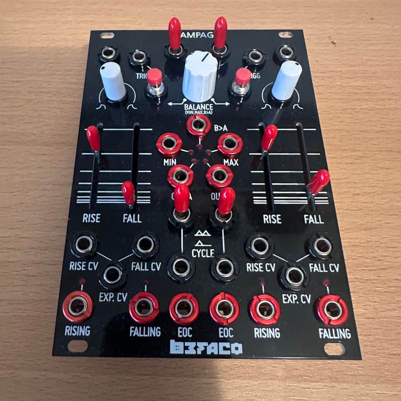2010 – Present Befaco Rampage Eurorack Synthesizer Module Black