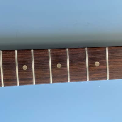 Musikraft Strat style Maple with Rosewood Fretboard 24 3/4" Scale LSR Nut 2024 - Gloss Nitrocellulose image 6