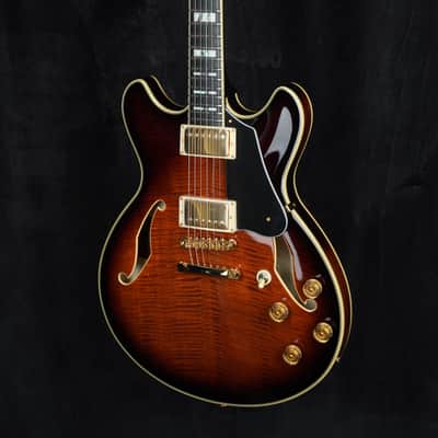 Ibanez John Scofield Signature JSM100 in Vintage Sunburst image 4