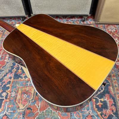 TF Morris W-60 X-Braced Martin Style Dreadnought Rosewood Solid Spruce -  1979 image 12