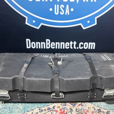 Terry Bozzio's Protechtor Cases - 46x21x15" Rolling Hardware / Accessory Road Case - Black image 4