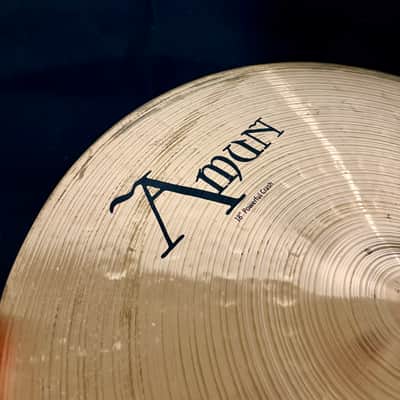 2x Meinl Amun 18” Powerful crashes, LIKE NEW image 14